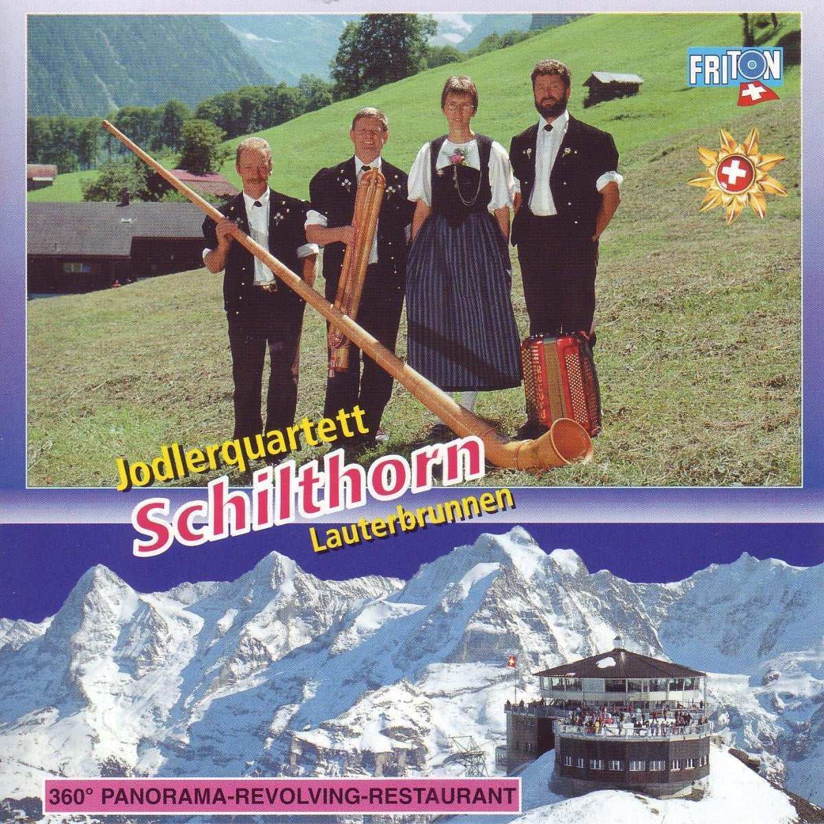 CD "Schilthorn" von Jodlerquartett Schilthorn Lauterbrunnen