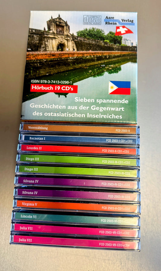 Hörbuch 19 CD's - Sieben spannende Geschichten des ostasiatischen Inselreiches (Philippinen)